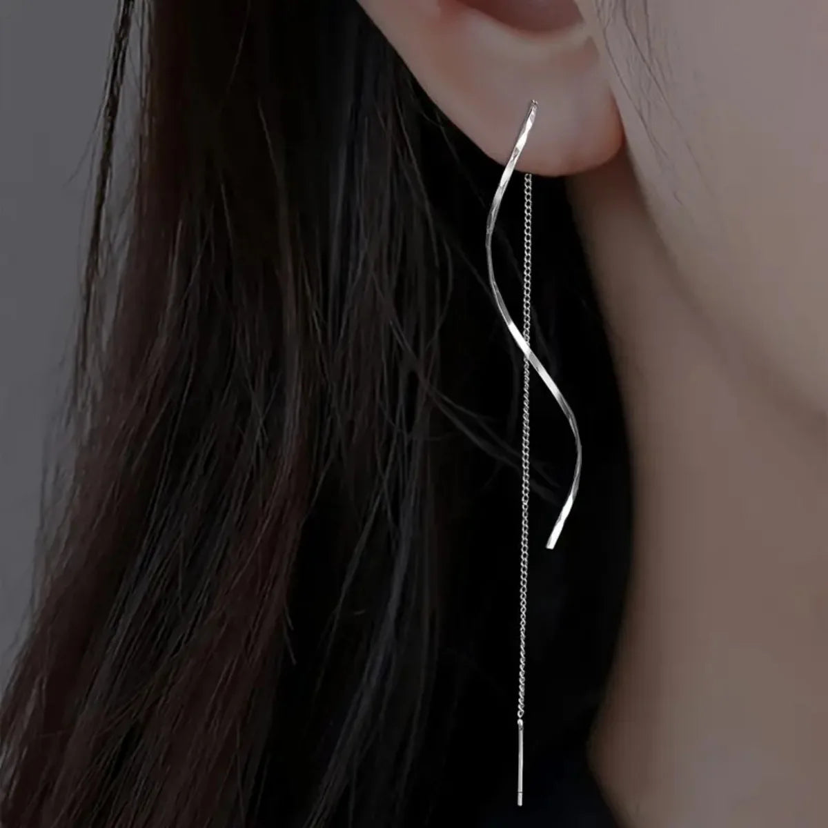 Elegant Gold Threader Earrings