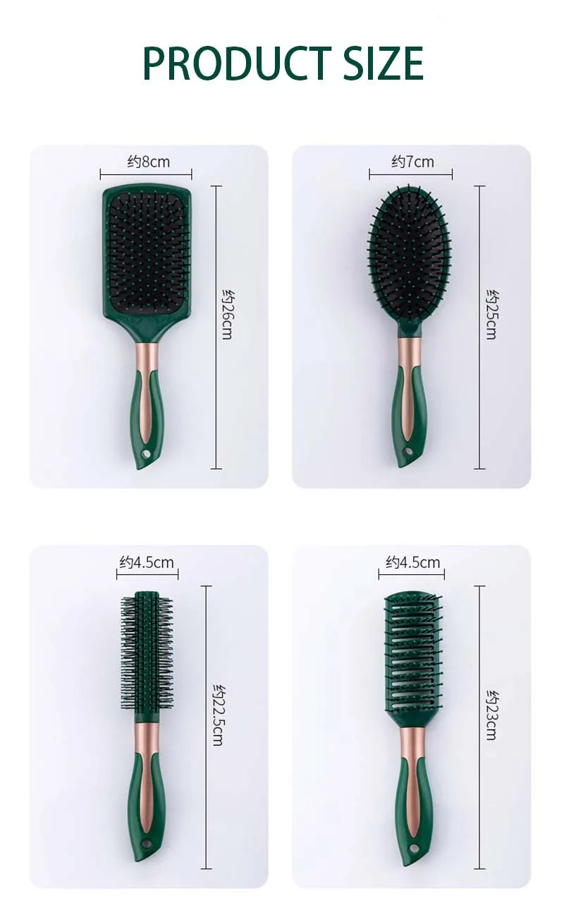 KLINA Hair Brush Set – Detangling & Styling Tools