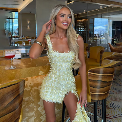 Sequin Bodycon Mini Party Dress