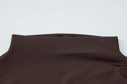 Draped Ruched Asymmetric Mini Dress