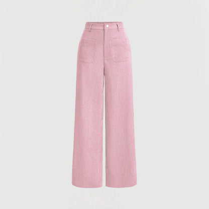 High-Waist Vintage Wide-Leg Pants
